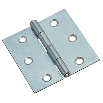 CERNIERA QUADRA 317 VALTOCE - ACCIAIO ZINCATO PERNO FISSO MM  30X30X0,9- 24 pezzi
