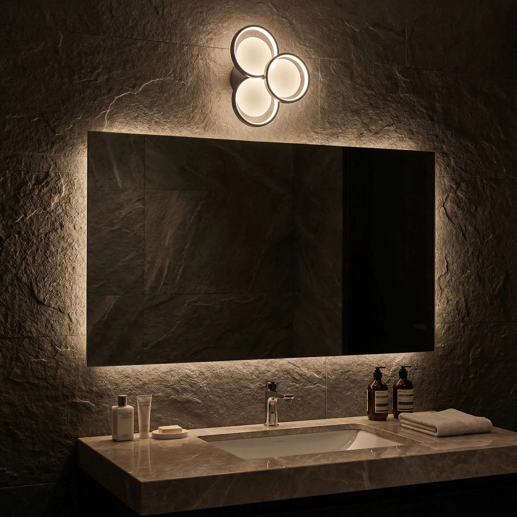 Lampada Da Parete Applique Led App1919-w Black