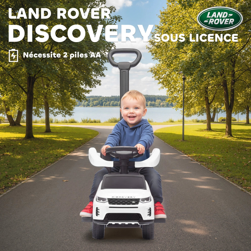 Porteur Bambini Land Rover Discovery ¨C Minimal ¨C 84x40x94,5cm Bianco