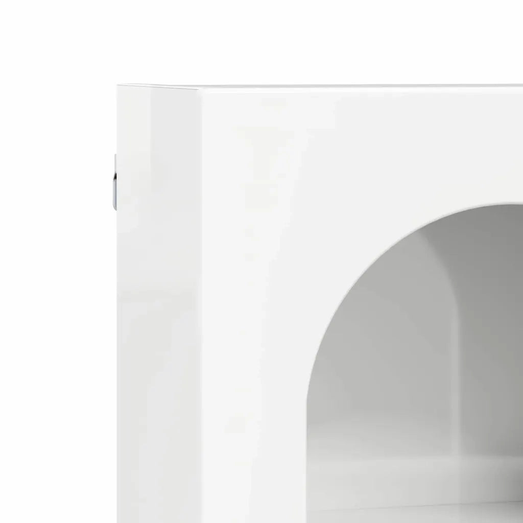 Armadio pensile con lo scaffale Bianco Lucido 59 x 20 x 71.5 cm CFW3160294