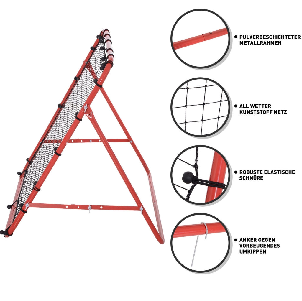 Rete Rebounder Pieghevole per Allenamento 96 x 80 x 96 cm