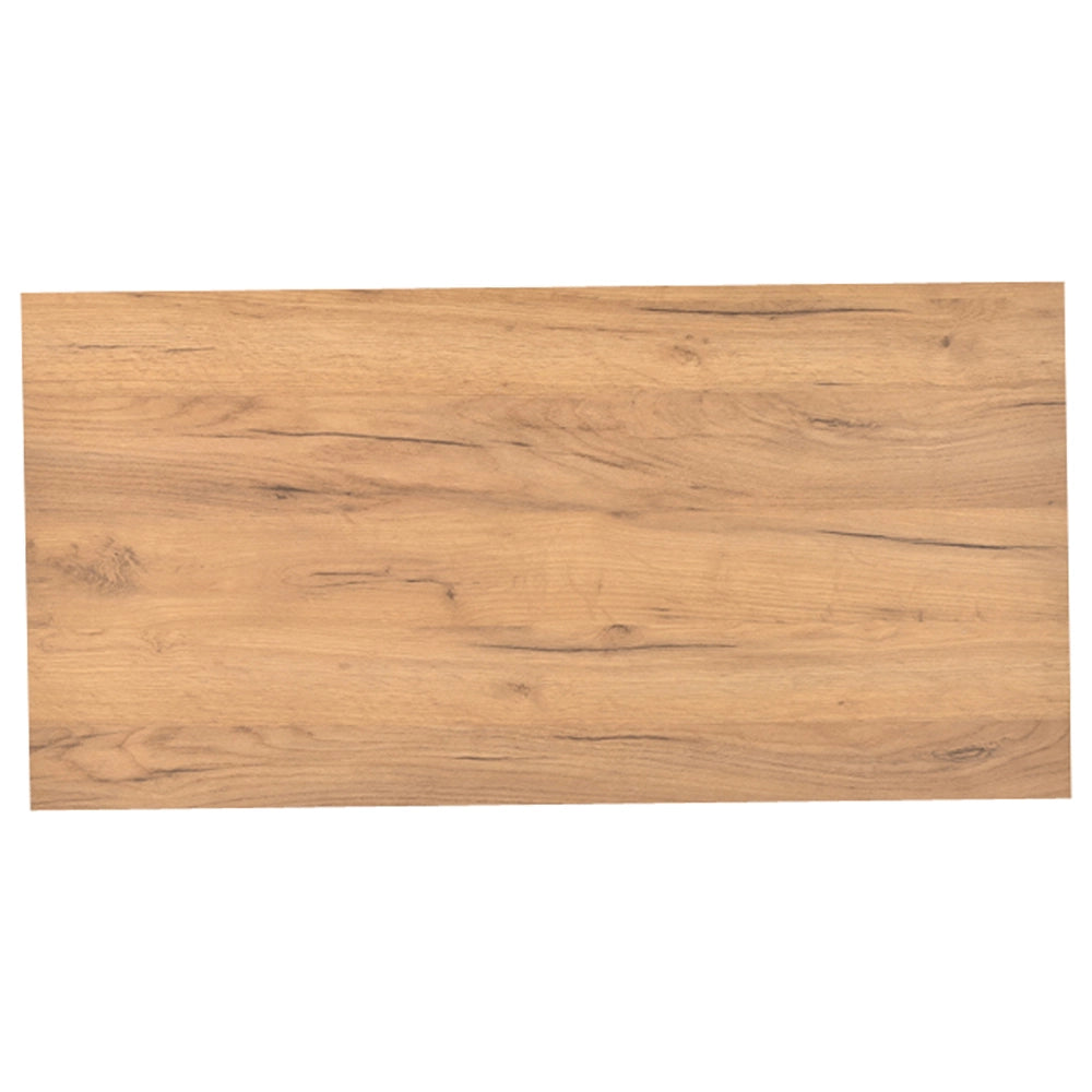 Tavolino regolabile - Xylo - 100x50cm 2 cassetti bianco/legno