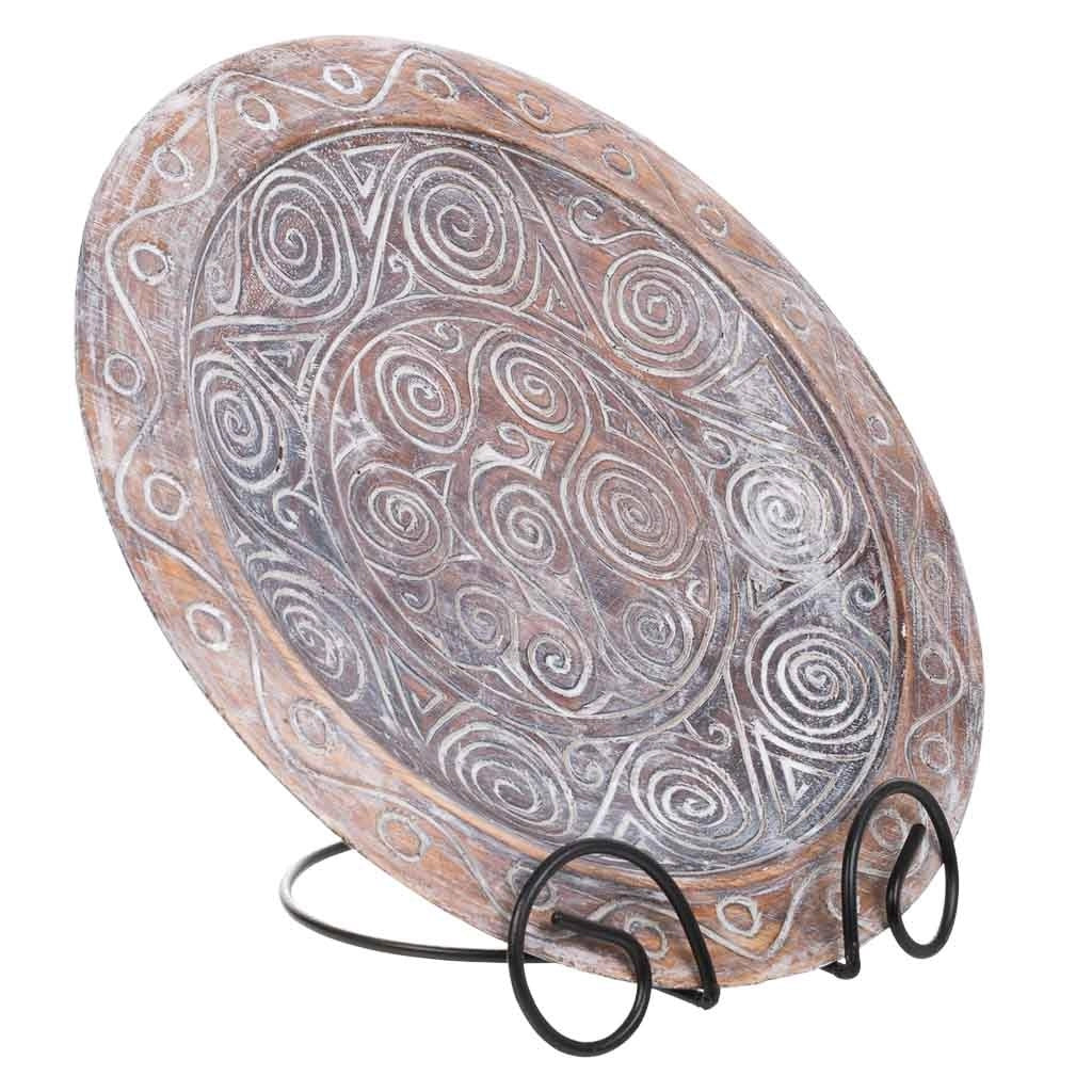 Centrotavola 34x34x4,5h