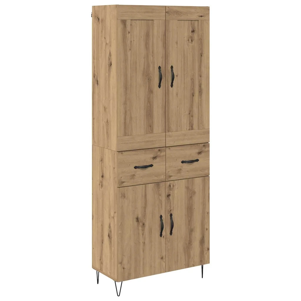 Credenza con cassetto Rovere artigianale 69,5 x 34 x 180 cm 3415946