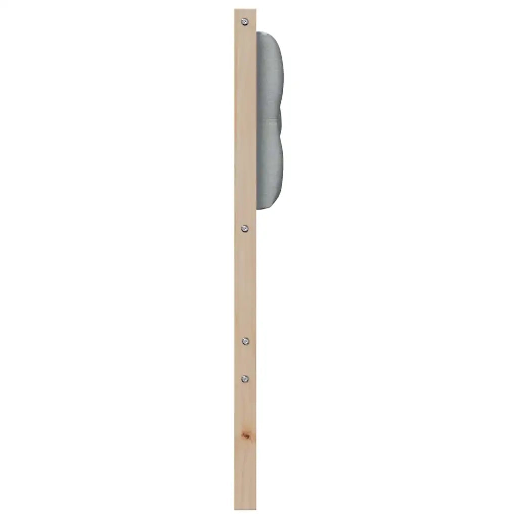 Testiera-Testata-Testiera Decorativa Marrone e grigio chiaro 200 cm Legno di pino massello