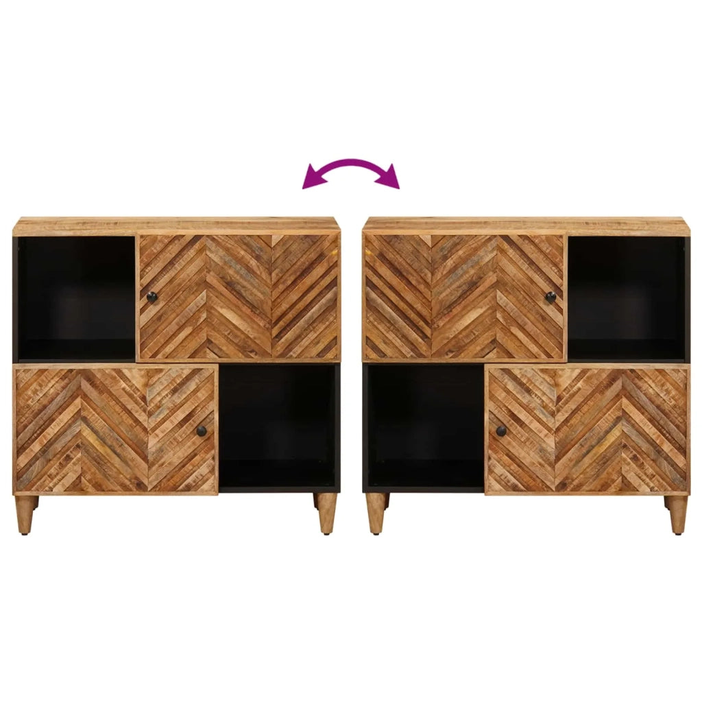 Armadi di Stoccaggio con porta Marrone 80 x 33,5 x 75 cm CFW5182130