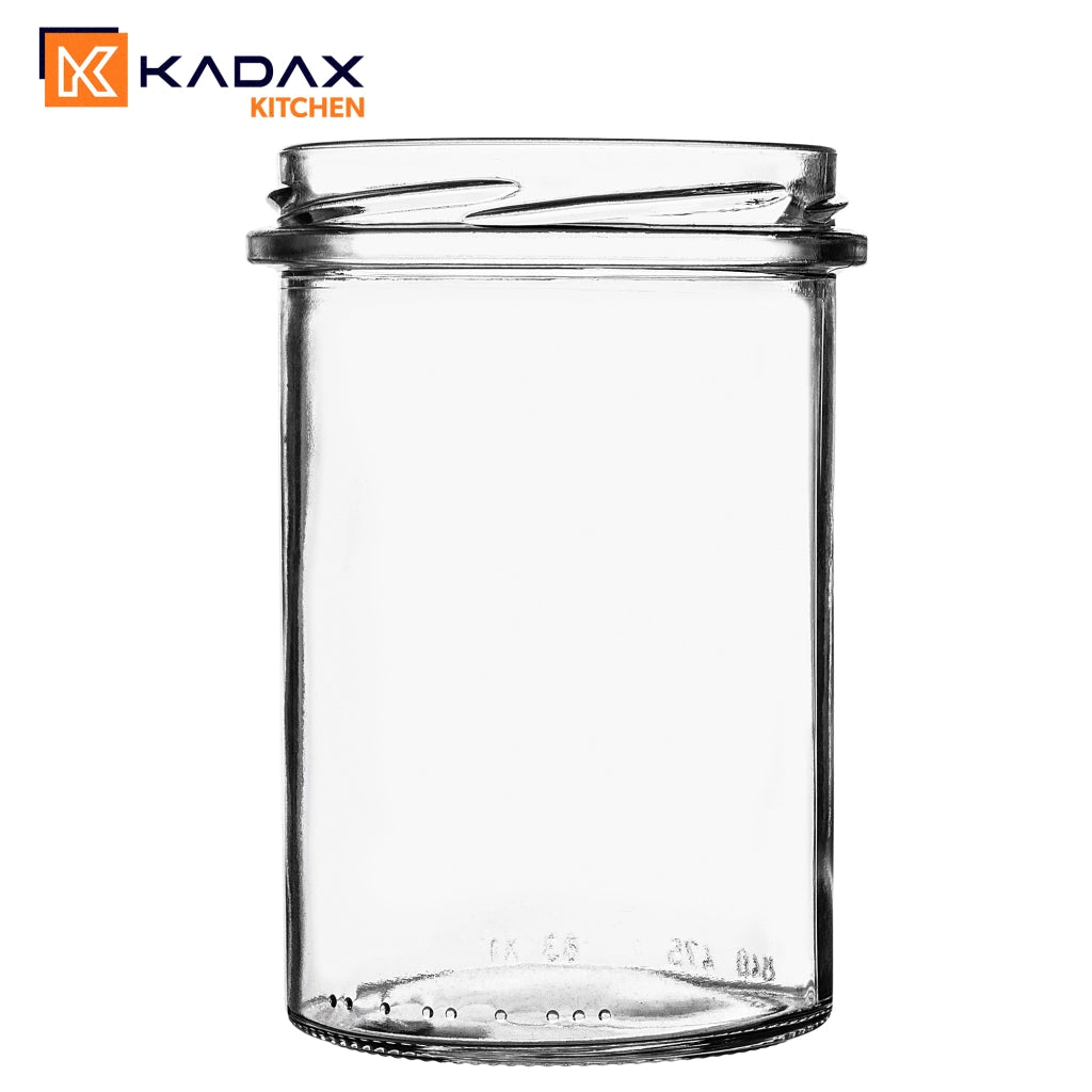 KADAX Słój TO-475 prosty fi82 475ml pakiet 48szt K