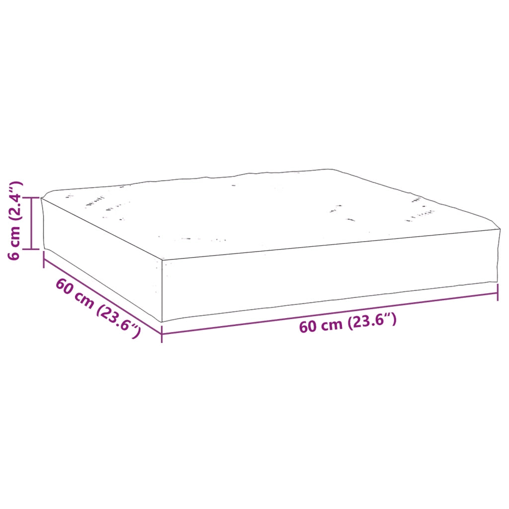 Cuscino per Pallet Blu in Tessuto Oxford 315086