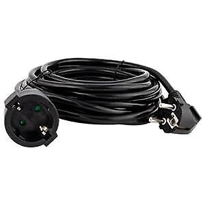 REV 0016030514 prolunghe e multiple 1 presa(e) AC Nero