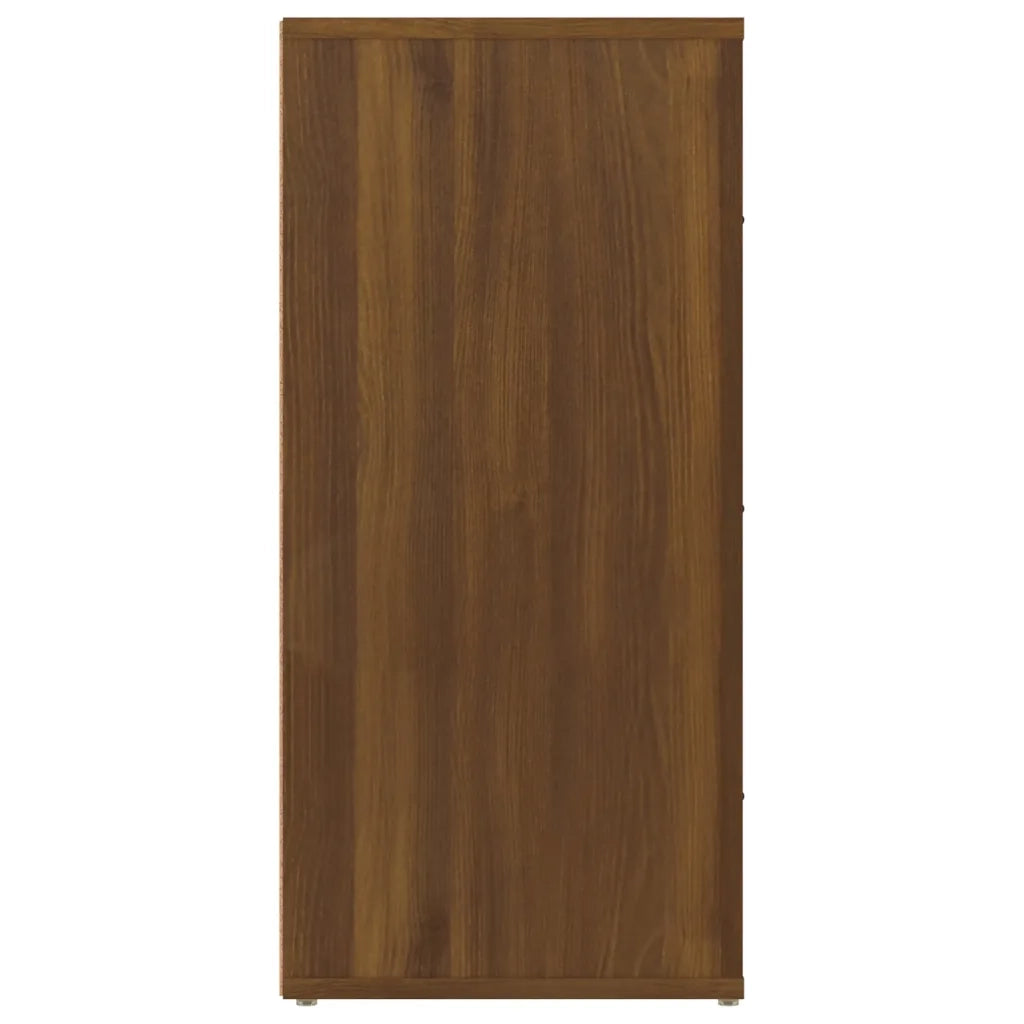 Credenza-Buffet-Armadio da cucina Rovere Marrone 40x33x70 cm in Legno Multistrato
