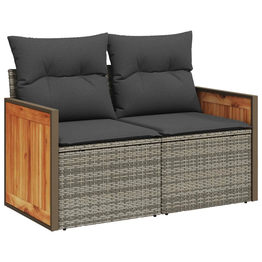 Set di divani 7 pz Grigio e Grigio Scuro 3448888