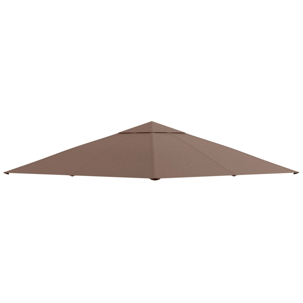Copertura di Ricambio per Gazebo 2,98x2,95 m in Poliestere Beige per Giardino e Terrazza