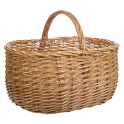 Cesto vimini marrone 41x31x21/33h cm