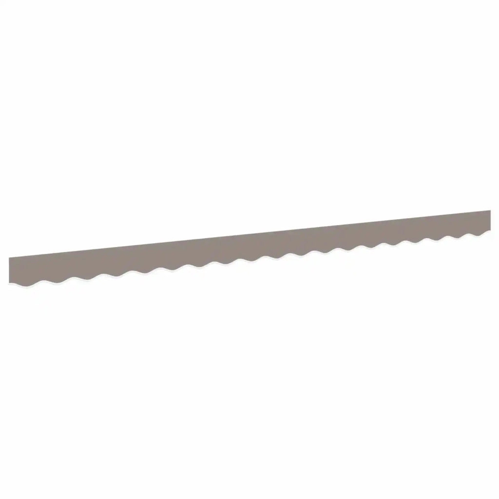 Sostituzione della mantovana per tenda Grigio Chiaro Poliestere 42000775