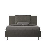 Letto Matrimoniale Francese 140x190 cm Senza Rete Antea Grigio