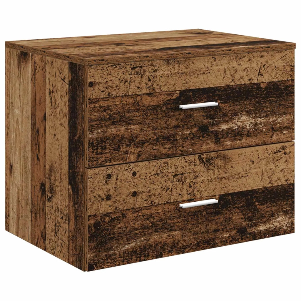 Set di mobili per il bagno 5 pz Legno antico 3406893