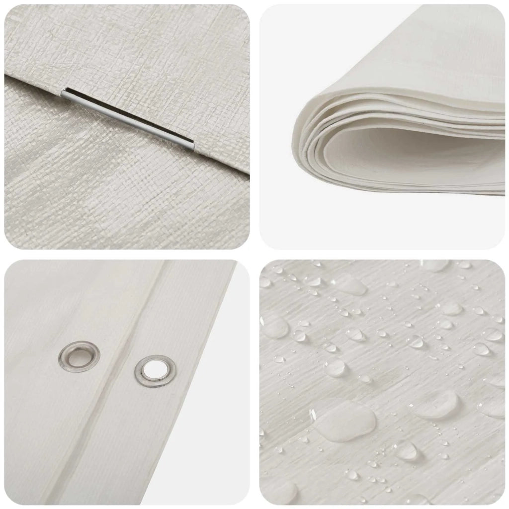 Telo con Occhielli Bianco 3 x 3 m 180 gsm PE 42039400