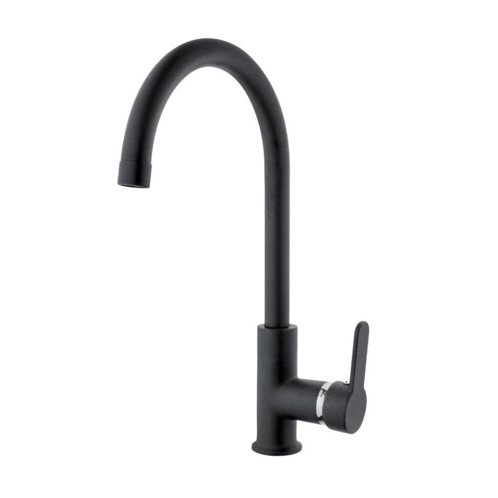 Miscelatore da cucina granito plus nero 285320
