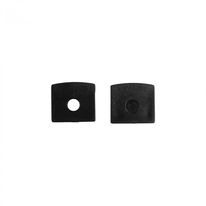 Profilo LED GN01 esterno nero diffusore trasparente 1m Ecolight