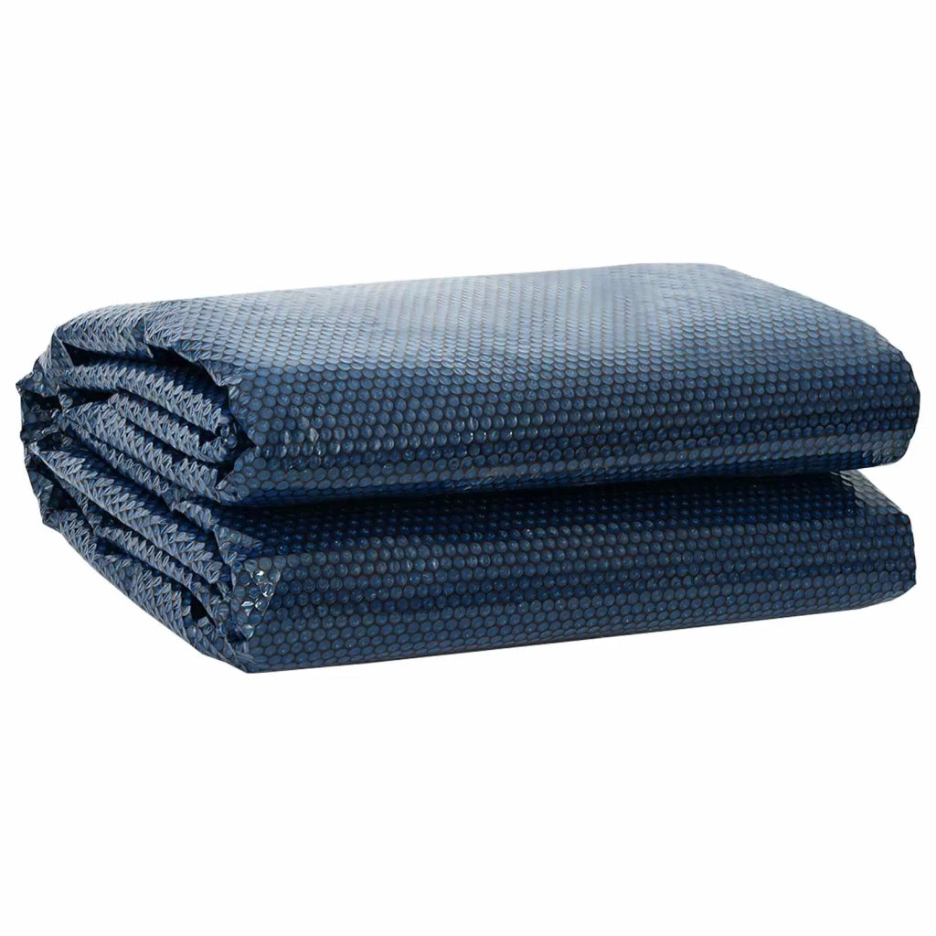 Copertura per piscina extra pesante Nero e Blu 488 cm PE 42034611