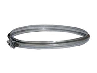 FASCETTE BLOCCAGGIO ACCIAIO INOX AISI 304 MONOPARETE SPESSORE MM.0,5- - ø mm.250 - 10 pezzi