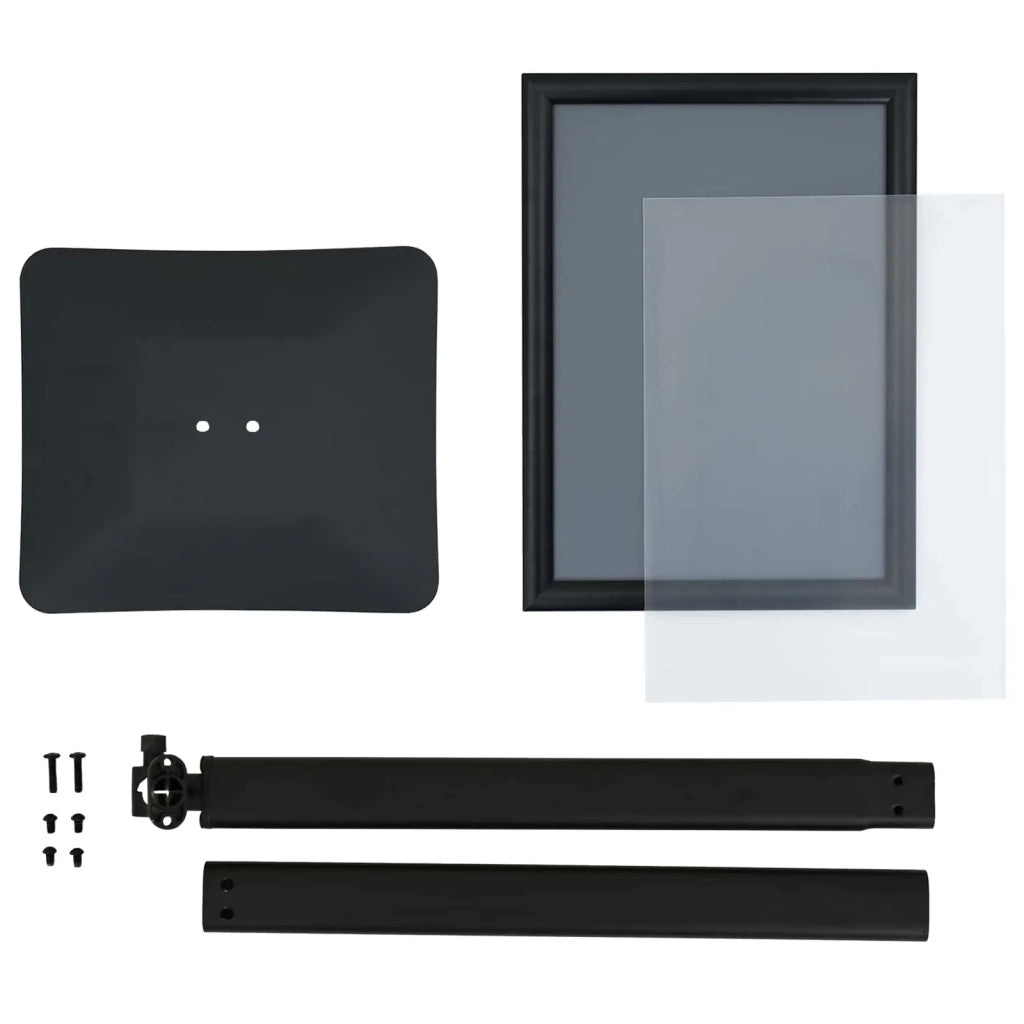Supporto Poster a Piedistallo Argento a3 Ghisa 42020977