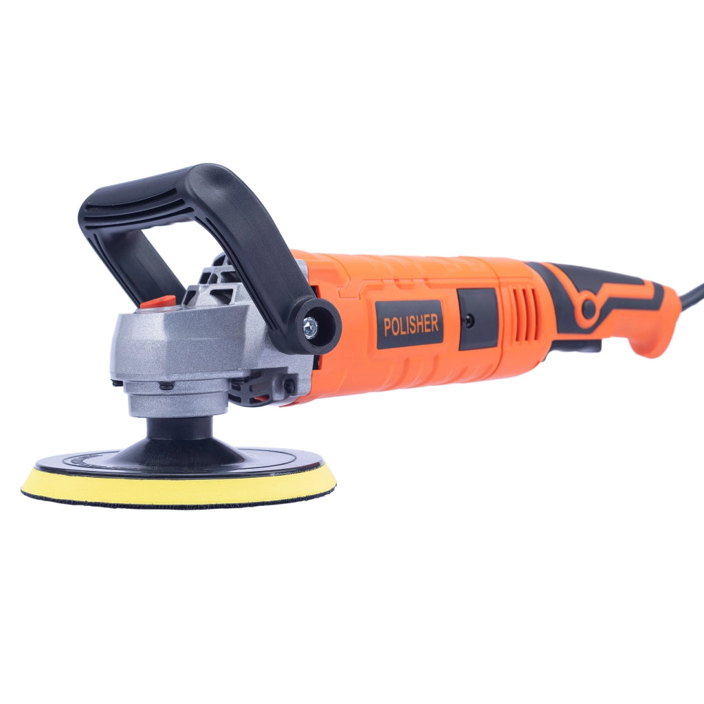Lucidatrice Auto Orange Butterfly – Potente 2500W, 7 Velocità, 180mm | Certificazione CE, Leggera 2,9kg