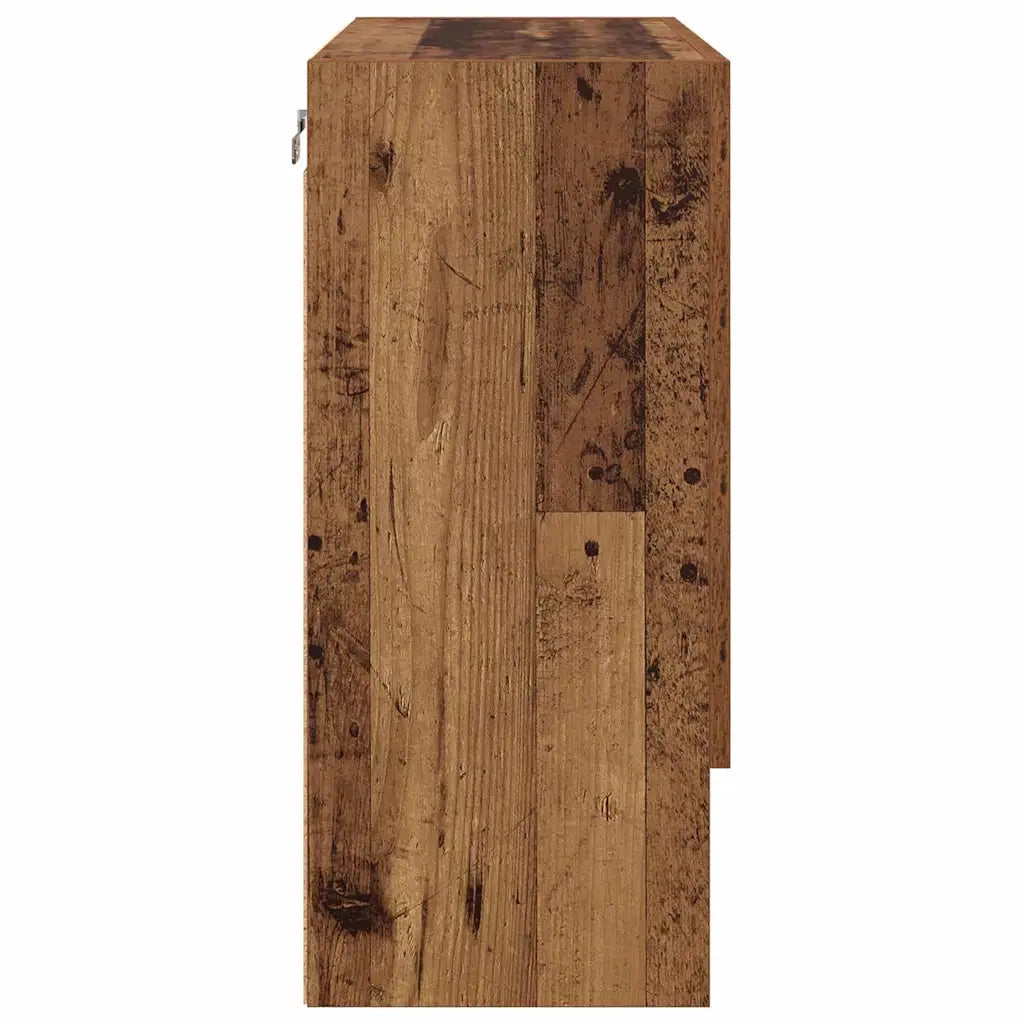 Mobiletto a muro Legno vecchio 60 x 31 x 70 cm 879537