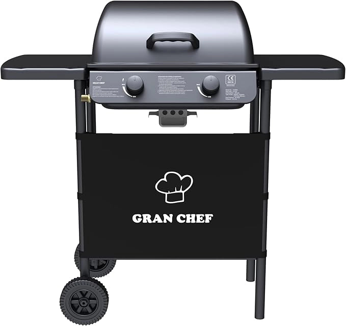 Barbecue A Gas con Due Fuochi, modello "George"