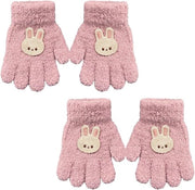 Manopole calde per bambini, a maglia e imbottite