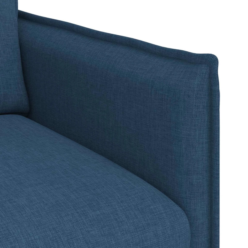Set di divani 2 pcs Blu 136 x 82 x 85 cm Tessuto 3407529