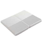 Materasso pieghevole H3 140x200x10 cm in schiuma; bianco