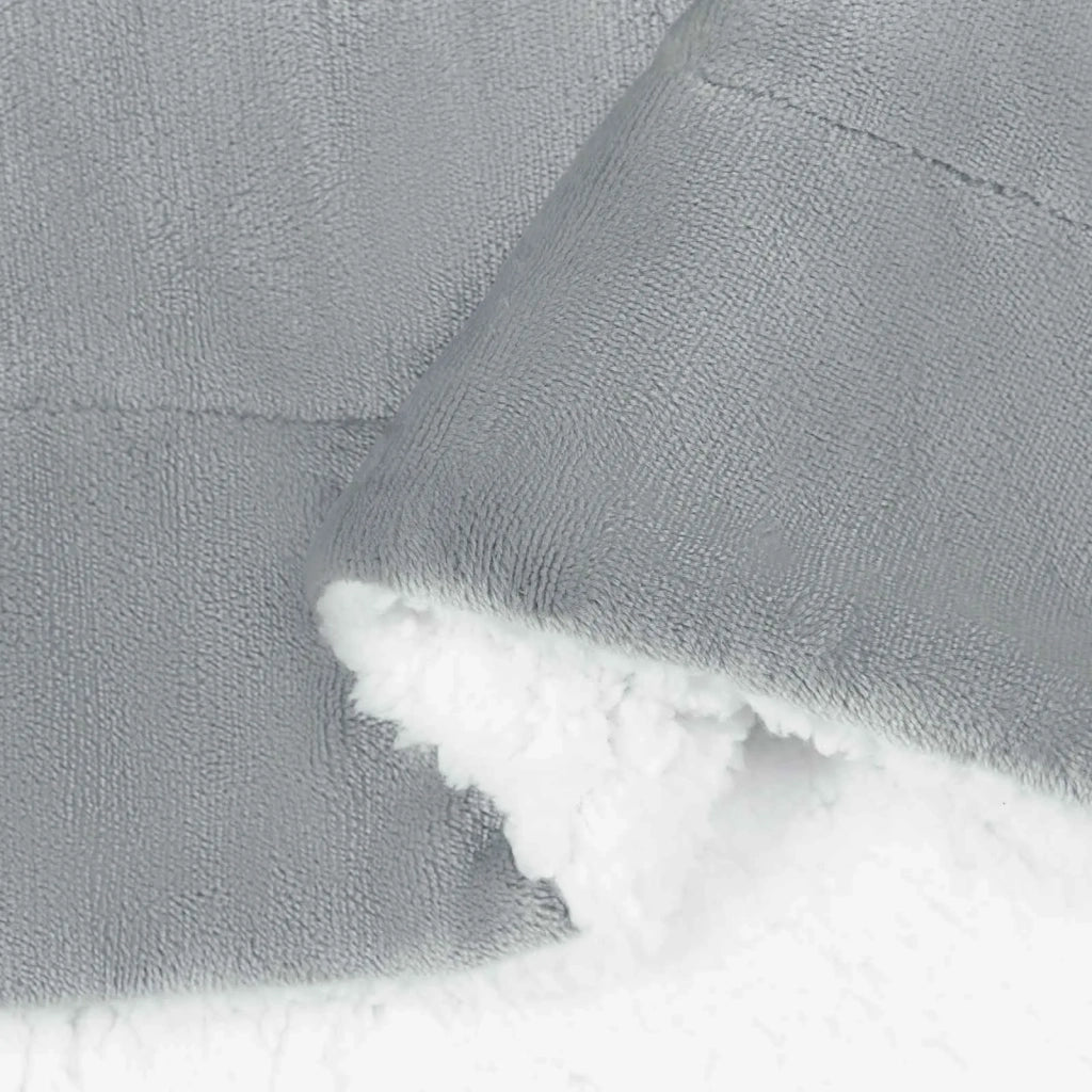 Coperta Grigio 130 x 150 cm Panno