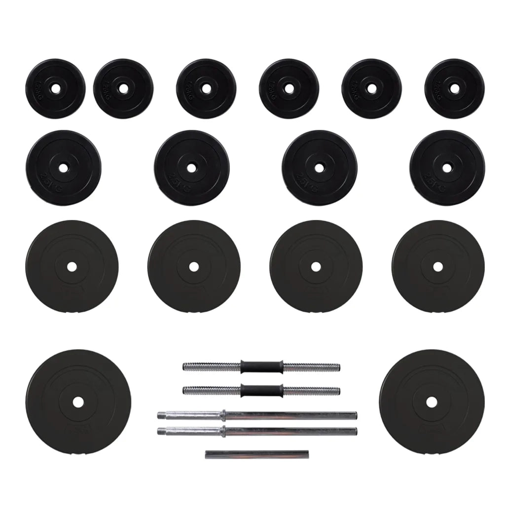 Set Bilanciere e Manubri con Dischi 60 kg 3145024