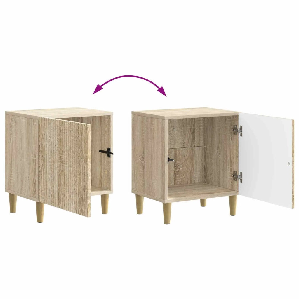 Comodino | Armadio da Notte | Mobiletto da notte Rovere Sonoma 43 x 34,5 x 50 cm