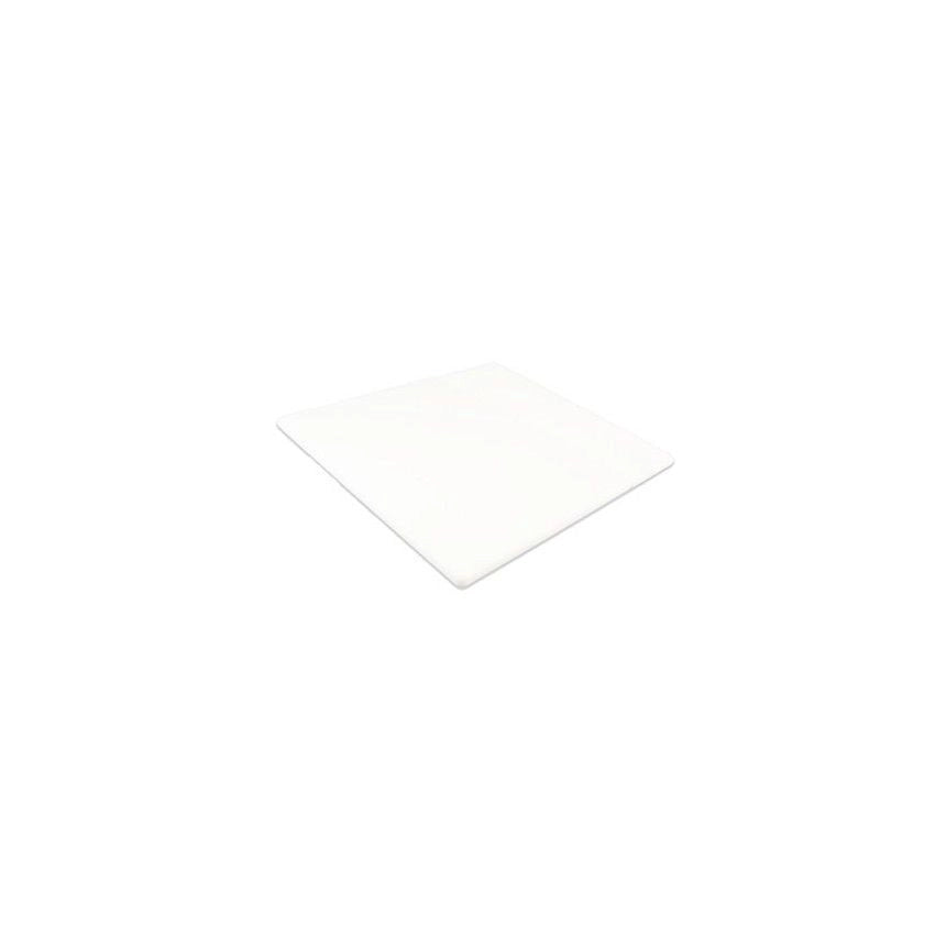 Bisetti TG5030 Tagliere in Polietilene con Fermi 50x30x2 cm colore Bianco