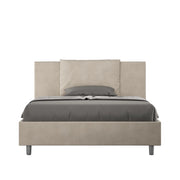 Letto Matrimoniale Francese 140x190 cm Senza Rete Antea Sabbia