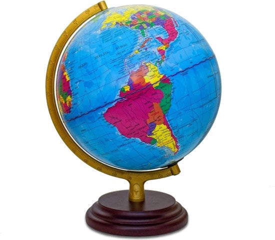 Mappa del Mondo con Illuminazione LED