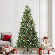 Albero di Natale Artificiale con Rami Pieghevoli Verde 240 cm 3397450