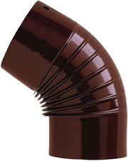 Save GOMITO 45  ° PER STUFA A LEGNA PORCELLANATO CLASSIC Col. Marrone  EE ? cm. 12 12.00 pz