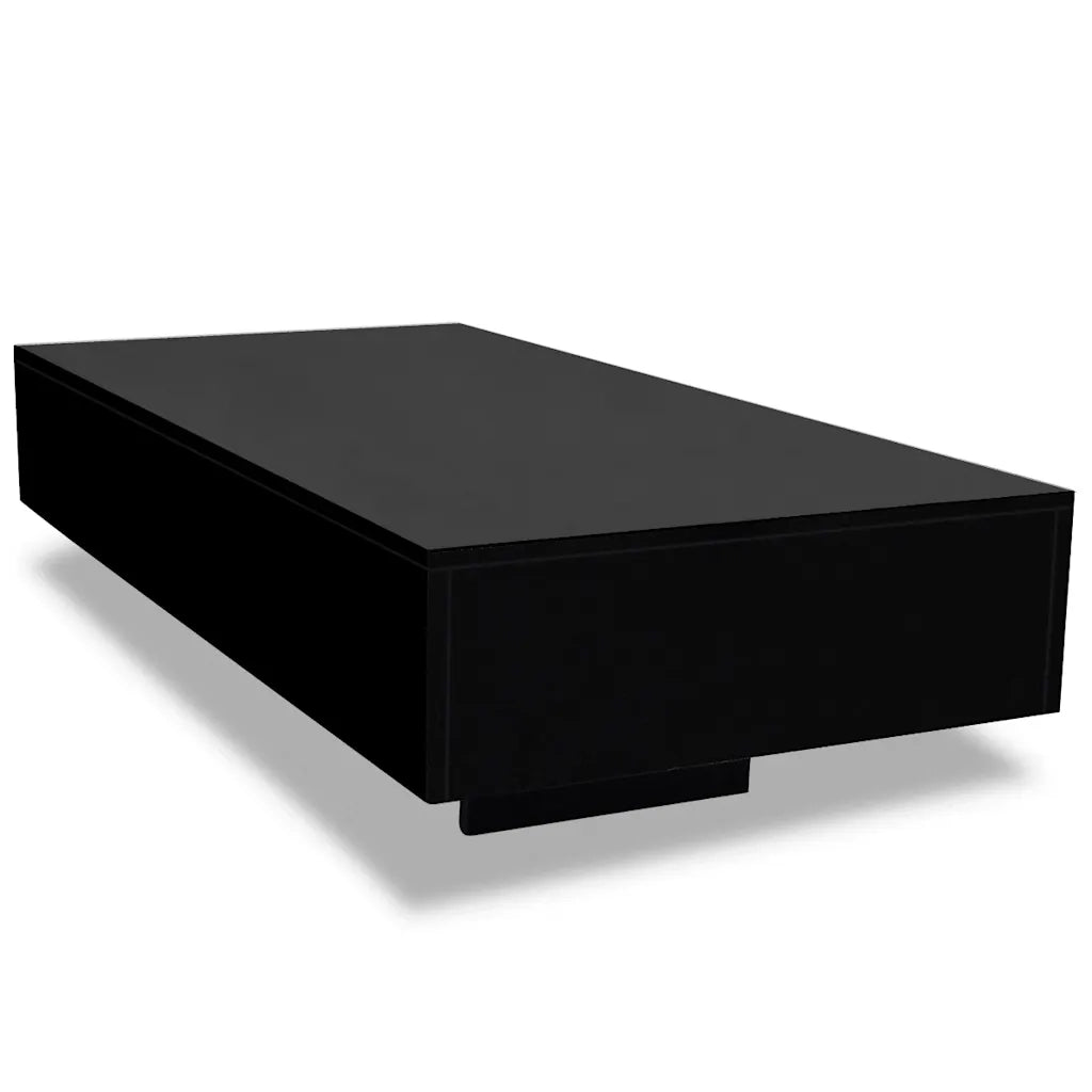 Tavolino da Salotto Nero Lucido 244023