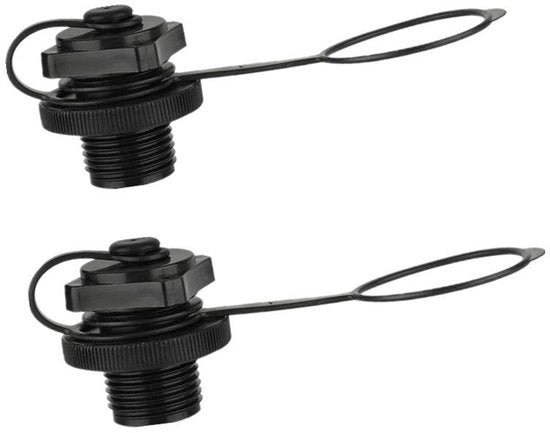 Valvola di scarico per gommoni Inflabili - Vt products - Vervangingsventiel - Nero - 22.9mm Calibro - Adatto per Gommoni Intex di Gomma - Alta Qualità
