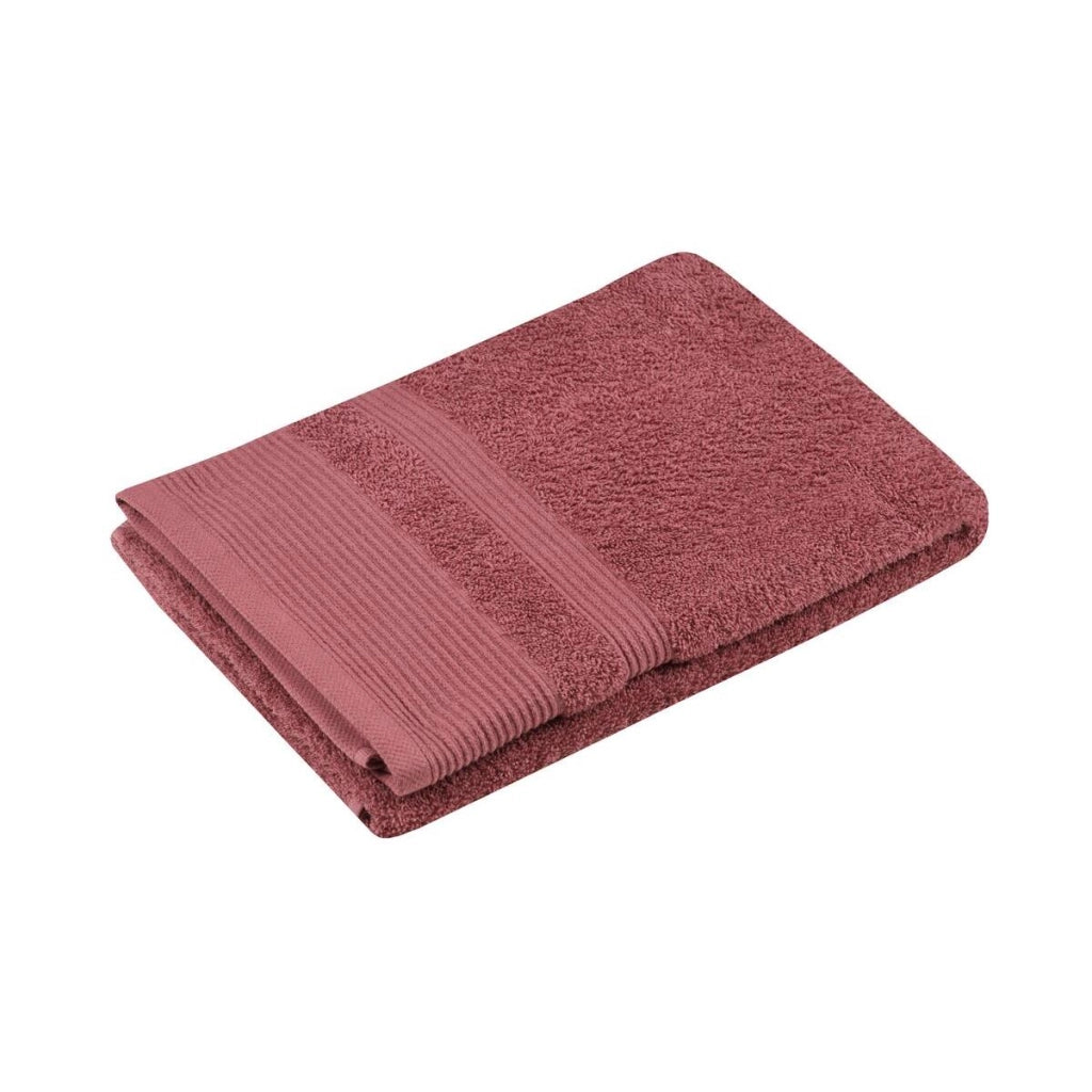 TELO DA BAGNO LYLA 70X140CM MARSALA.