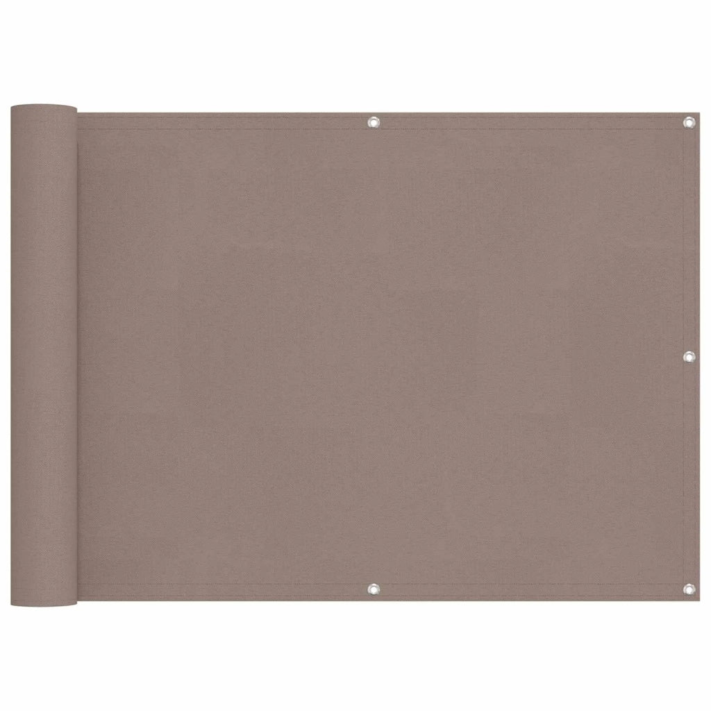 Schermo da balcone-Pannello per balcone 75 x 200 cm Oxford alu rivestito in PU 349729