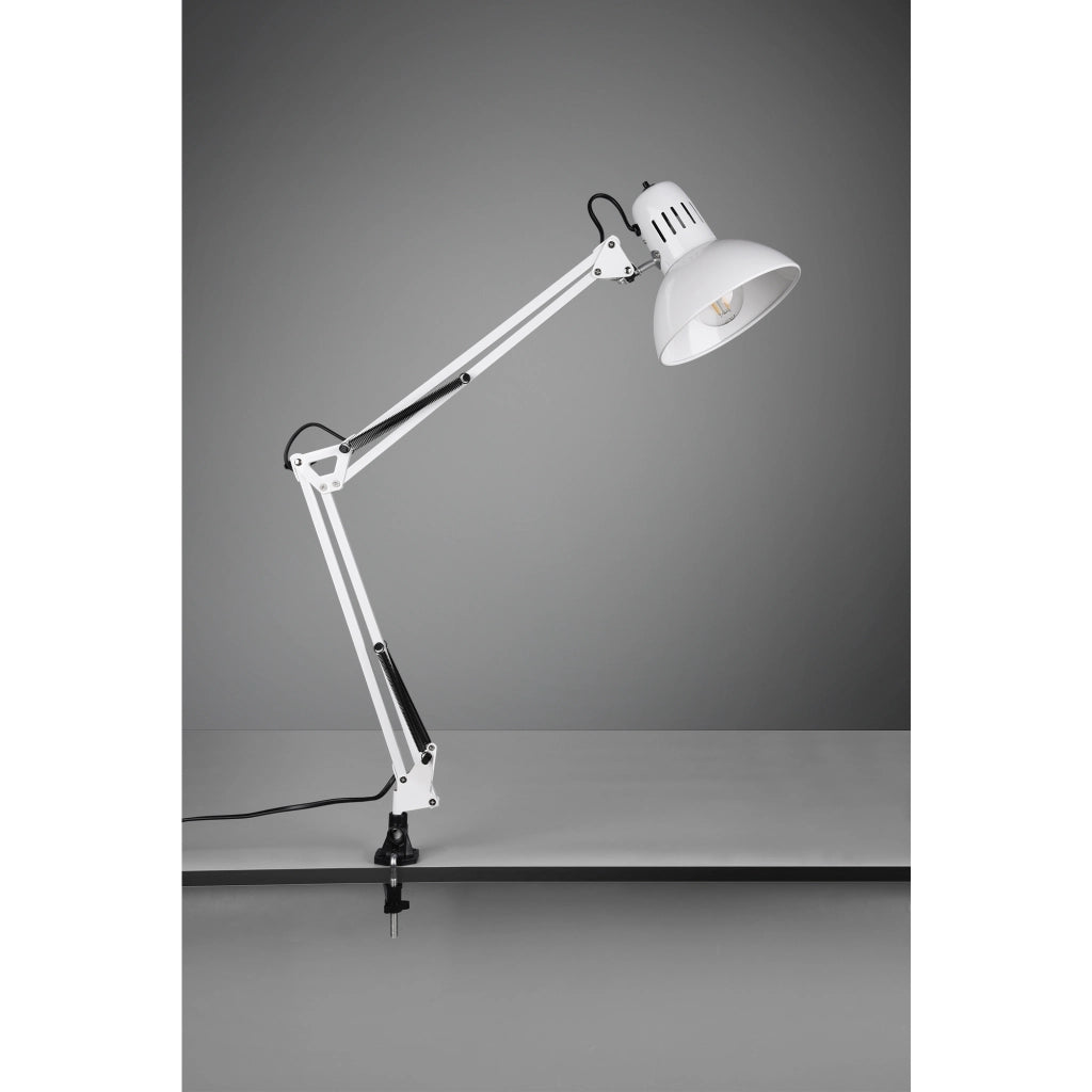 LAMPADA DA TAVOLO TAJO E27 H58CM BIANCA.