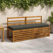 Cuscini per Panchina a 2 Pezzi SOEST 2 pz 100% Poliestere 950317