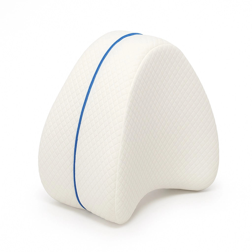 Cuscino per Gambe Memory Foam Ergonomico Sfoderabile Traspirante per Schiena e Gravidanza