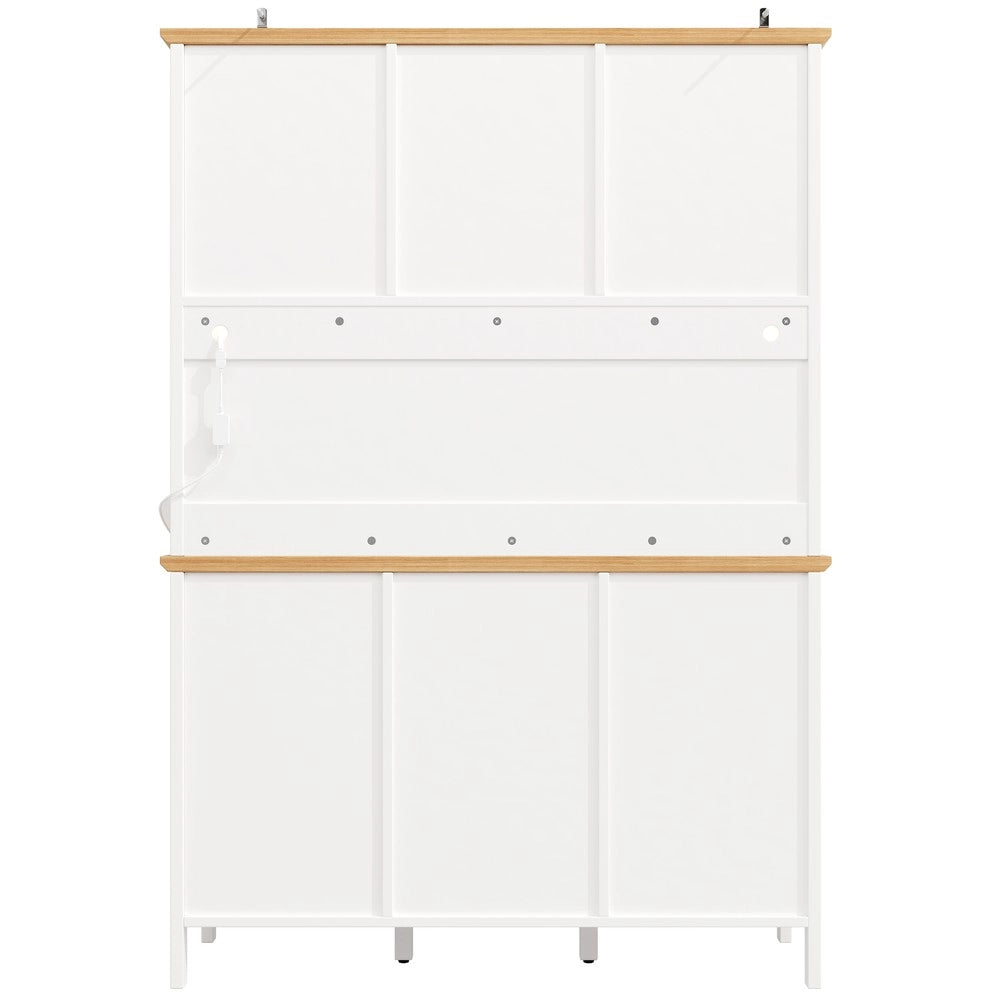 Mobile con ante e cassetti ¨C Minimal ¨C Bianco e nero 120x40x179 cm