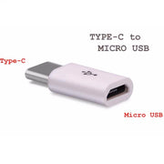 Trade Shop - Mini Otg Adattatore Convertitore Da Type-c Plug A Micro Switch Alluminio -