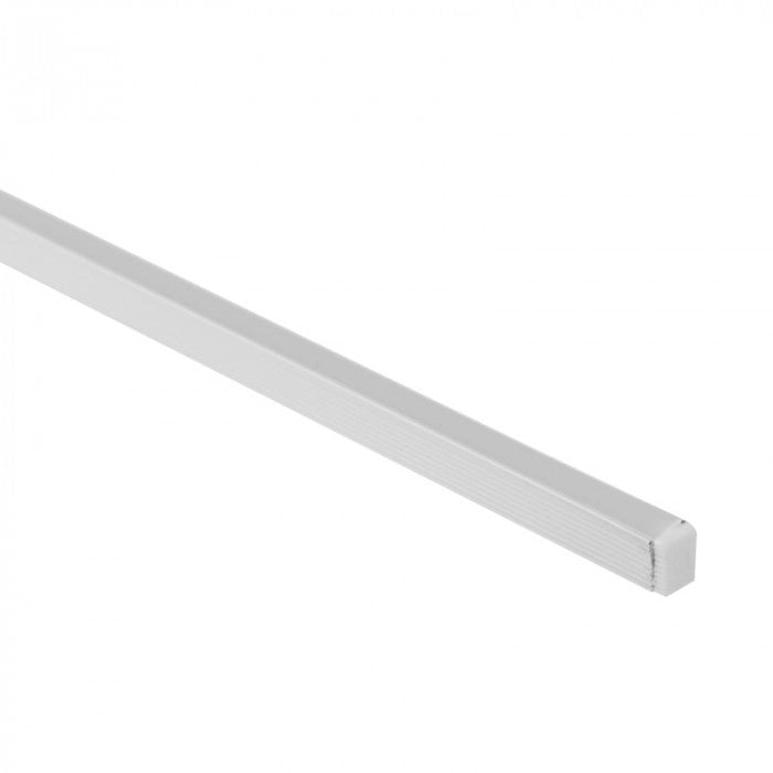 Profilo LED NW01 da superficie bianco diffusore 1m Ecolight